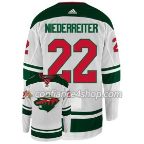 Adidas Maillot de Hockey Minnesota Wild NINO NIEDERREITER 22 Blanc Authentic - Homme